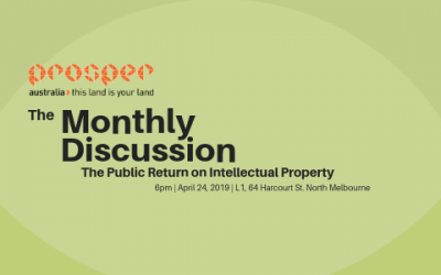 The Monthly Discussion in April – IP Monopoly and publicly funding R&D
