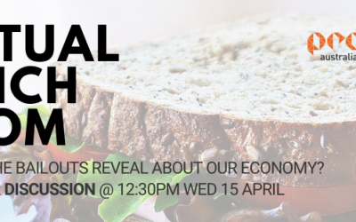 Virtual Lunch Room: What do the bailouts reveal about our Economy?