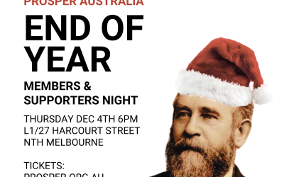 EVENT: Prosper Australia End of Year members & supporters night