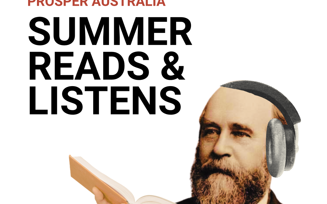 Prosper Australia’s 2025 Summer Reading & Listening List