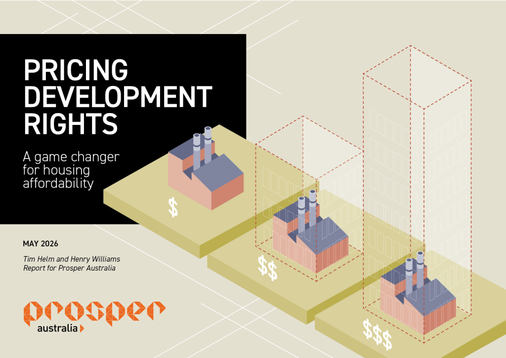 Pricing development rights report cover