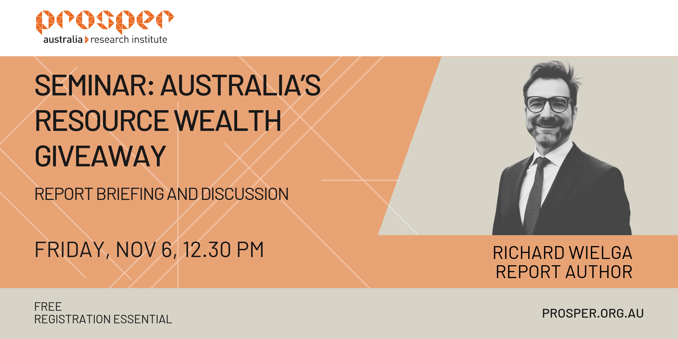 SEMINAR: Australia’s Resource Wealth Giveaway